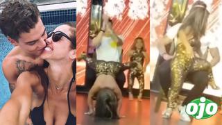 ¿Tomi Narbondo “engañó” a Paloma Fiuza con bailarina?: Modelo recibe baile sexy en presentación