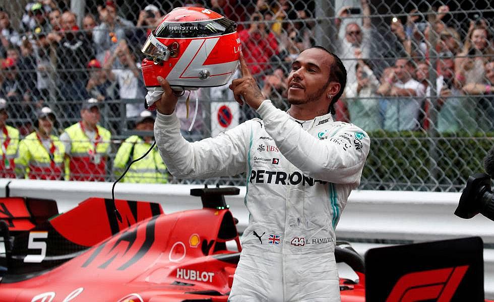 ​Lewis Hamilton vence en GP de Mónaco y saca 17 puntos a Bottas