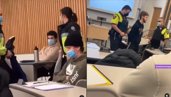 Es la segunda vez que el estudiante es arrestado por no cumplir las normas de la universidad. (Foto: Instagram Westernsavages)