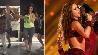 Janet Barboza quiere ser Shakira y así resulta su ensayo de la canción “Loba” | VIDEO 