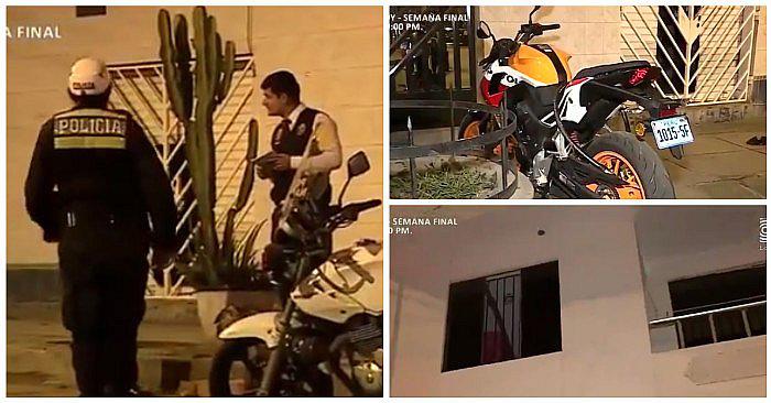 SMP: dueño de motocicleta frustra robo a balazos y hiere a delincuente (VIDEO)