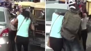 Dos mujeres se pelean por el amor de un hombre en calle de Tumbes (VIDEO)