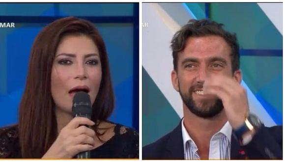 ​Milena Zárate y Antonio Pavón se dan tremendo beso en pleno programa ¡en vivo!