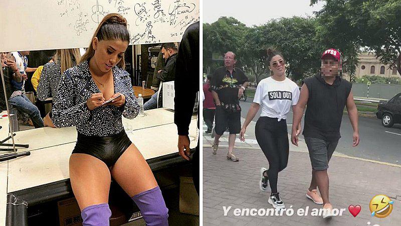 Yahaira Plasencia "encontró el amor": salsera se graba con galán en la calle (VÍDEO)