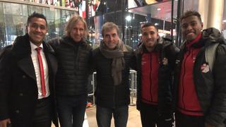 Selección peruana: Ricardo Gareca se reunió con Sergio Peña, Miguel Araujo y Renato Tapia en Países Bajos