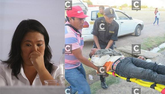 Keiko Fujimori: Alumnos se accidentan al acudir a mitin en Huancavelica [FOTOS]