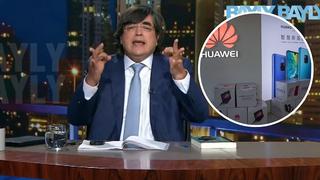 Jaime Bayly a favor del bloqueo de Donald Trump a marcas chinas como Huawei│VIDEO