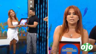 Magaly Medina es sorprendida en vivo al recibir un premio como “Mejor programa de espectáculos” 