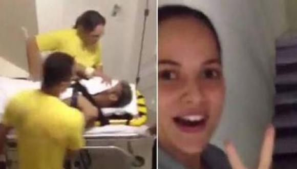 Despiden a enfermera que grabó a Neymar en el hospital
