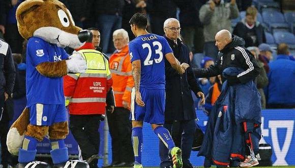 Leicester: se acabó el amor entre Ulloa y su técnico Claudio Ranieri