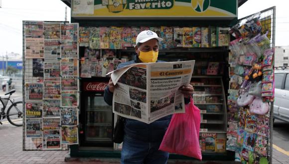 Las restricciones para frenar al coronavirus no limitarán la distribución de periódicos y la labor de los canillitas. (Foto: Grupo El Comercio)