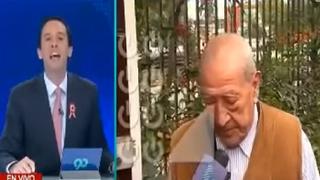 Isaac Humala: padre de Ollanta Humala insulta a Mijael Garrido Lecca (VIDEO)