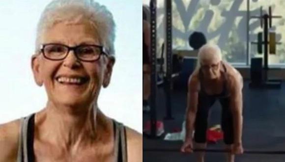 Abuelita de 77 años deja los hábitos para dedicarse al fitness [FOTOS]