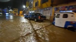 Huánuco: torrencial lluvia inundó calles de los distritos de Amarilis, Pillco Marca y otras zonas de la región