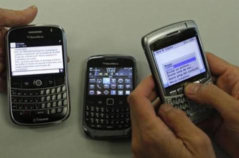 BlackBerry: Servicios sufren caída mundial 