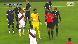 ¡Expulsados! Succar y Balbuena vieron la roja tras gresca durante el Perú vs. Paraguay