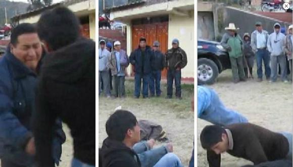 Cajamarca: Rondas urbanas castigan ladrones de esta forma [VIDEO]