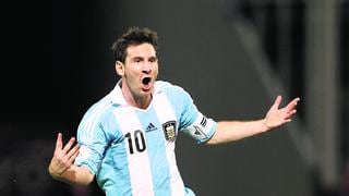 Messi con
Argentina