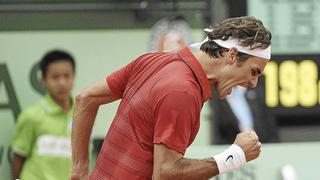 Federer ganó a Djokovic