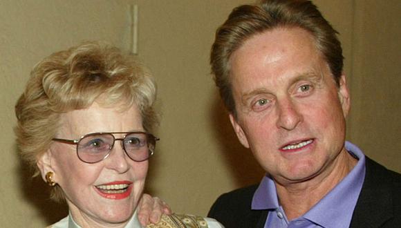 Diana Douglas, madre de Michael Douglas, muere a los 92 años 