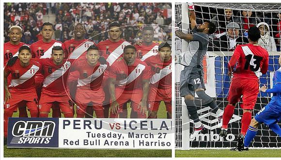Perú vs. Islandia: los mejores momentos del partido amistoso rumbo a Rusia 2018 (FOTOS)