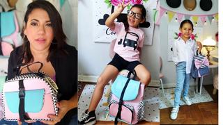 Accesorios para niñas empoderadas: emprendora Juliana Canales confecciona productos con un estilo propio