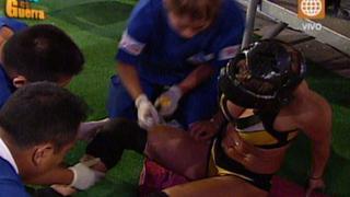 Esto Es Guerra: Melissa Loza sufrió fuerte lesión durante competencia [VIDEO] 