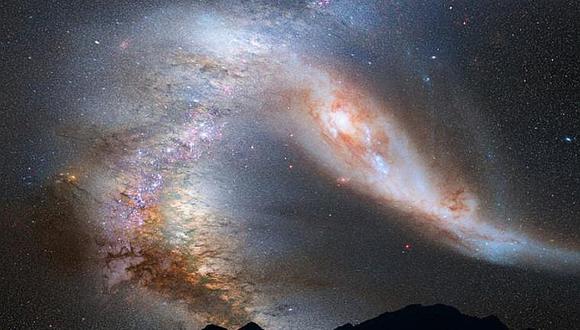 ​Vía Láctea tenía galaxia hermana y vecina Andrómeda la destruyó