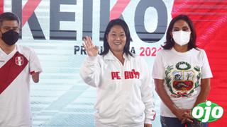 Keiko Fujimori: “Invoco a la prudencia, a la calma, a la paz, a ambos grupos” | VIDEO 