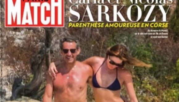 Las vacaciones de Sarkozy y Bruni disparan las ventas de "Paris Match" 