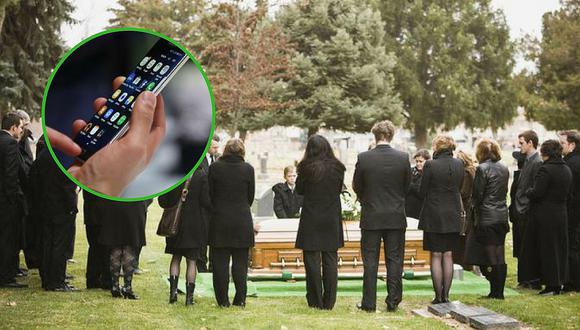 Policías ingresan a funeral para desbloquear celular del muerto 