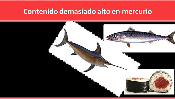 Comer pescado con mucho mercurio aumenta riesgo de esclerosis 