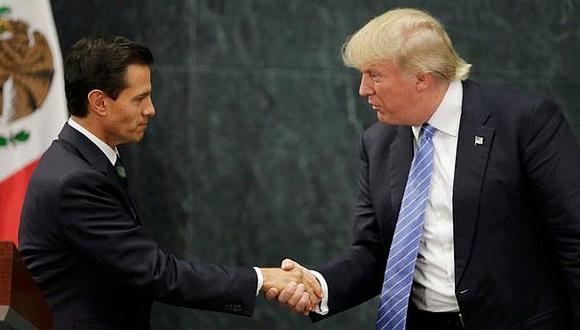  Donald Trump revela que Peña Nieto no es hombre de palabra