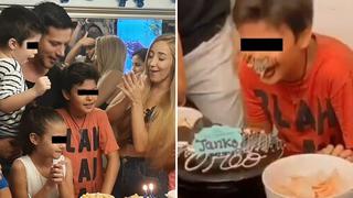 Jean Paul Santa María celebra los 10 años de su hijo con linda fiesta, pero sin Angie Jibaja│VIDEO