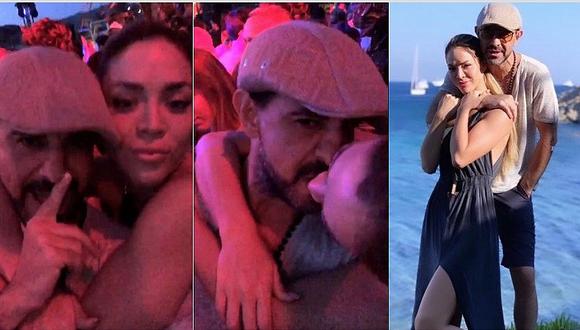 Sheyla Rojas besa apasionadamente a su nuevo galán millonario Fidelio Cavalli │VÍDEO