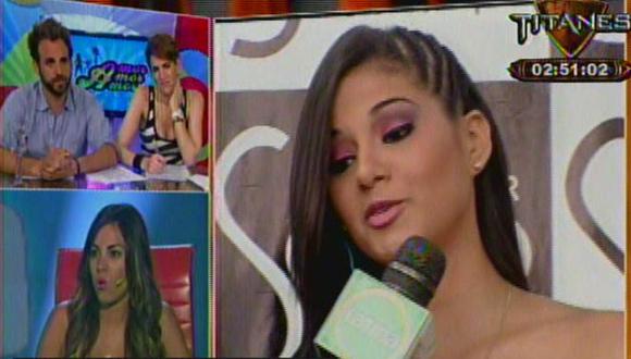 Katty García se molestó con 'Peluchín' en vivo [VIDEO] 