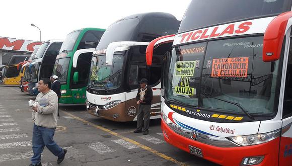 Fiestas Patrias: precio de los pasajes en buses se elevan para el interior del país