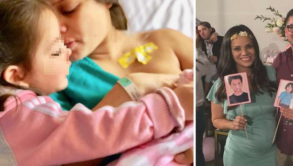Andrea San Martín revela su nuevo peso tras dar a luz a su segunda bebé (VIDEOS)
