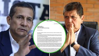 Ollanta Humala asegura ante Uruguay que no hay "persecución política" contra Alan García