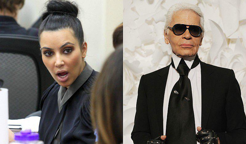¡Karl Lagerfeld muestra su apoyo a Kim Kardashian... ¿y luego la culpa del robo? [FOTOS]