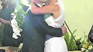 Lloraron en boda 