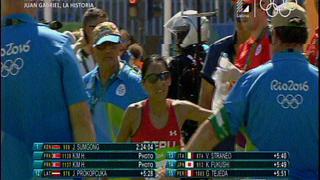 Río 2016: Gladys Tejeda queda en el puesto 15 en maratón femenina [VIDEO] 