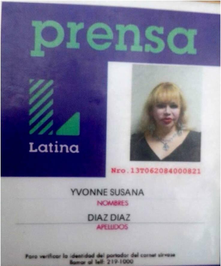 Susy Díaz: Entregan credencial de prensa a exvedette