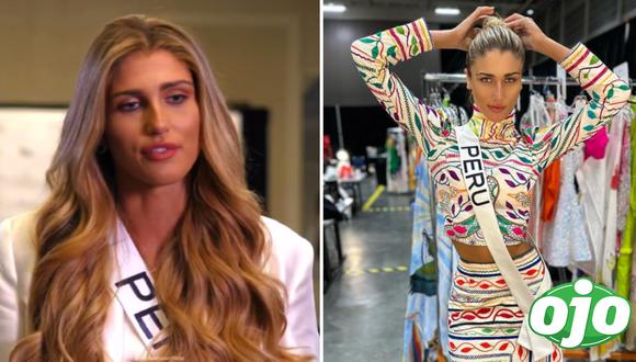 Alessia Rovegno revela su entrevista en Miss Universo 2022. Foto: Composición OJO