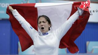 María Luisa Doig conquistó en esgrima la medalla de oro y Perú ya tiene dos en Juegos Suramericanos 