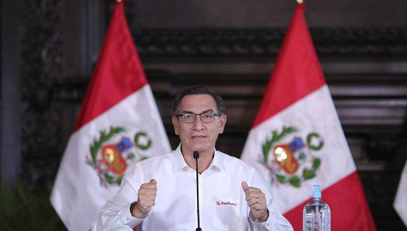 Presidente Martín Vizcarra ofrecerá pronunciamiento en el día 34 del estado de emergencia para frenar avance de coronavirus. (Foto: Presidencia)