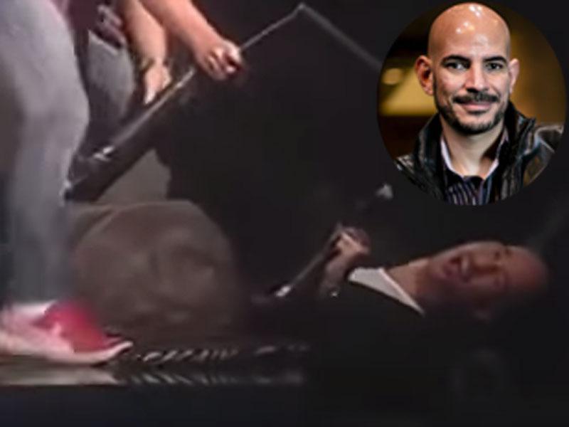 Yo Soy: Ricardo Morán se cae y esta es la reacción de Cristian Rivero [VIDEO] 