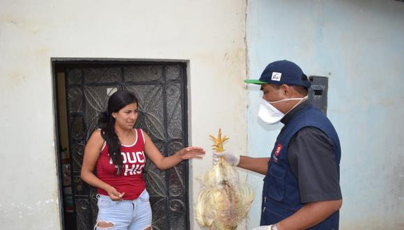 La Libertad. La Iglesia con ayuda de avícolas donaron 8 mil pollos a familias vulnerables de varios distritos populosos de Trujillo. (GEC)