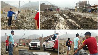 SJL y Jicamarca: pobladores se recuperan tras caída huaico (FOTOS Y VIDEO)