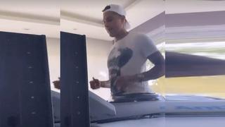 Paolo Guerrero corre en máquina antigravedad para acelerar su recuperación | VIDEO 